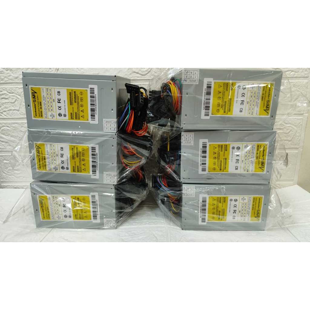 PSU Simbadda 380Watt Power Supply Simbadda 380W Simbada 380 watt OEM TRAY (NO DUS)