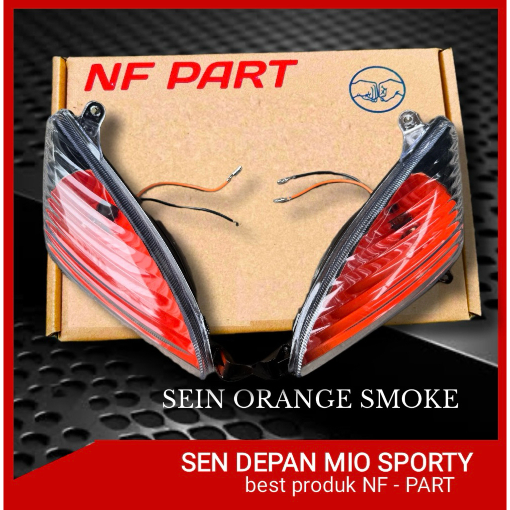 lampu sen mio sporty orange sen oren mio sein smoke orange mio sporty variasi mio sporty aksesoris m