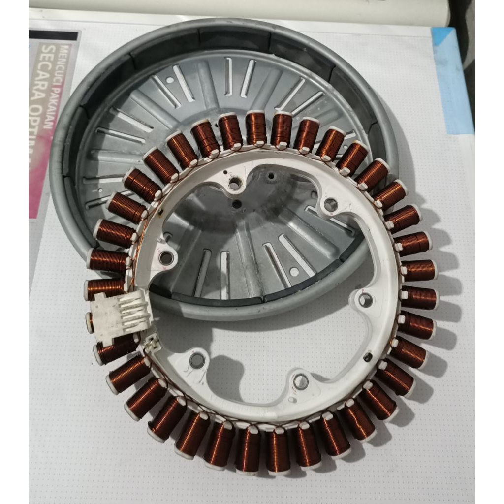 Dinamo direct Drive mesin cuci LG prontloading 7kg