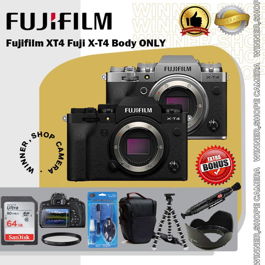 Fujifilm Fuji XT4 XT-4 Body Only BO X-T4 Camera Mirrorless