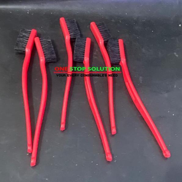 SIKAT LEM SEPATU SHOES ADHESIVE BRUSH SIKAT GIGI LEM INSOLE SEPATU - PUTIH - Putih