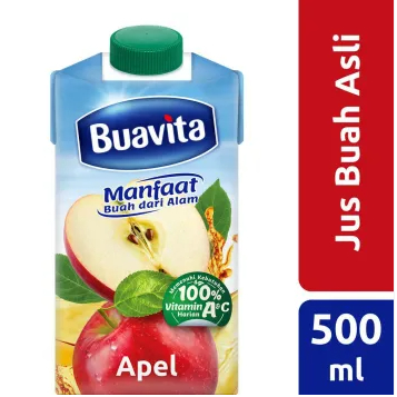

Buavita Apple | Jus Sari Buah apple 250ml dan 500ml