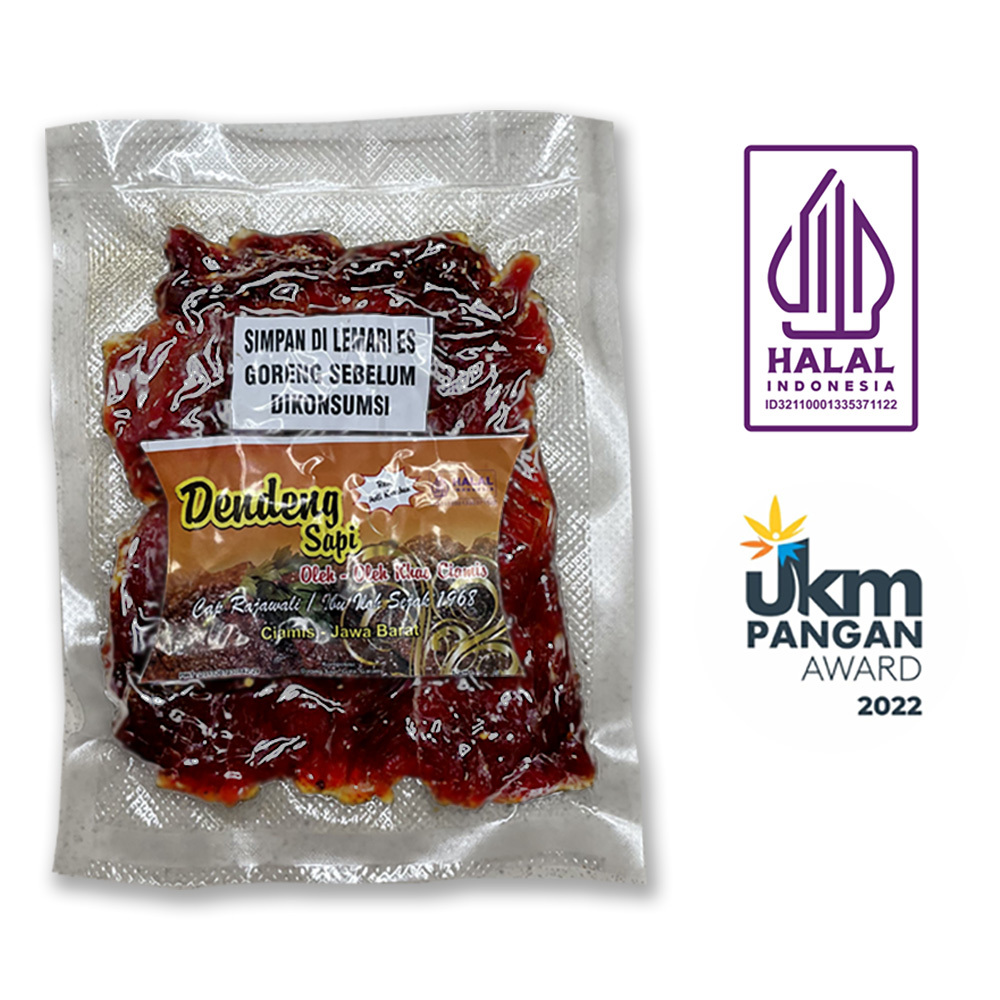 

Dendeng Sapi Manis Gurih – Rajawali Ibu Iloh 1968 – Oleh-oleh Khas Ciamis 100gr