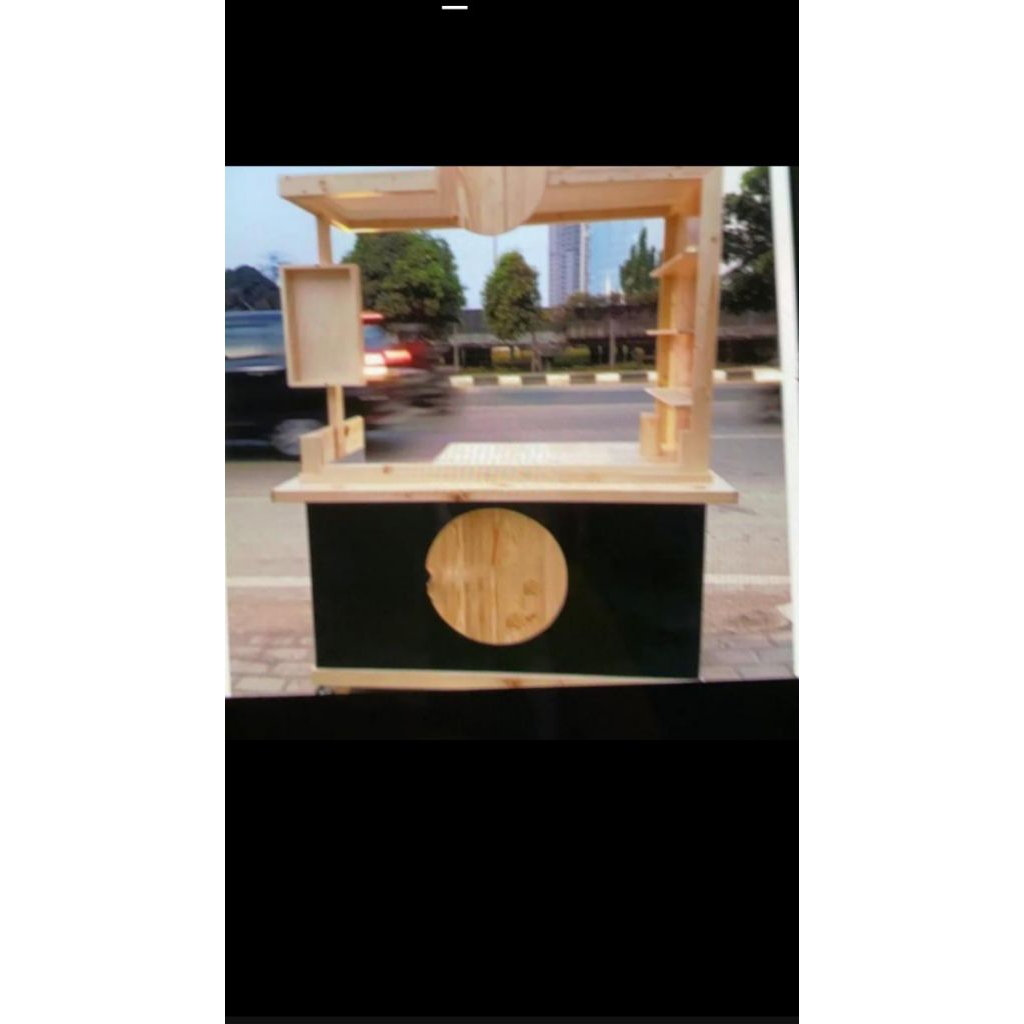 bhoot minuman gerobak kayu jati Belanda