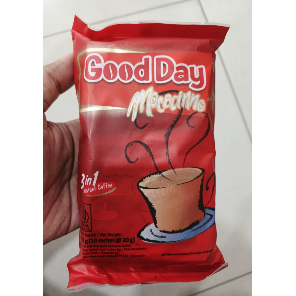 

Good Day Mocacinno 10S X 20 gr
