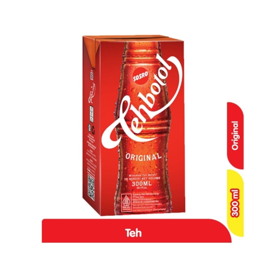 

Sosro Teh Kotak 300 ml