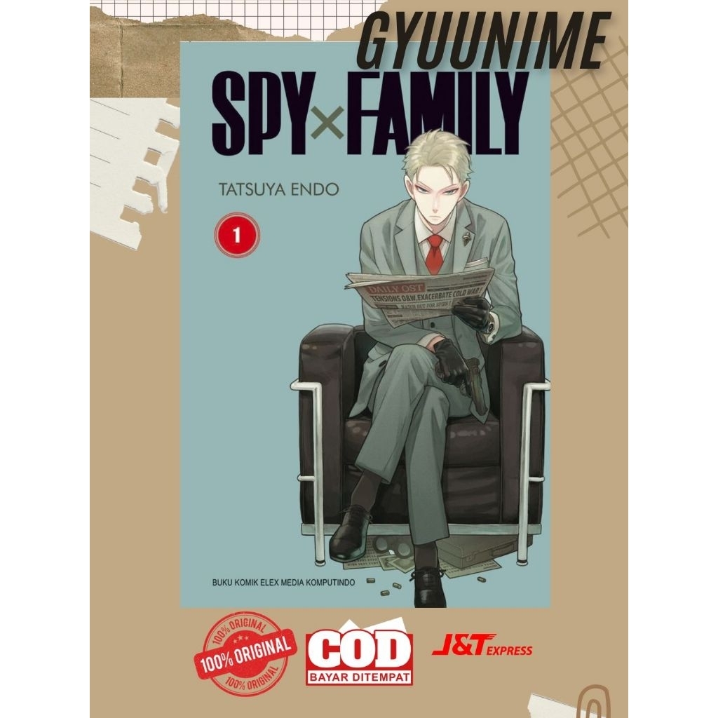 READY KOMIK SPY X FAMILY