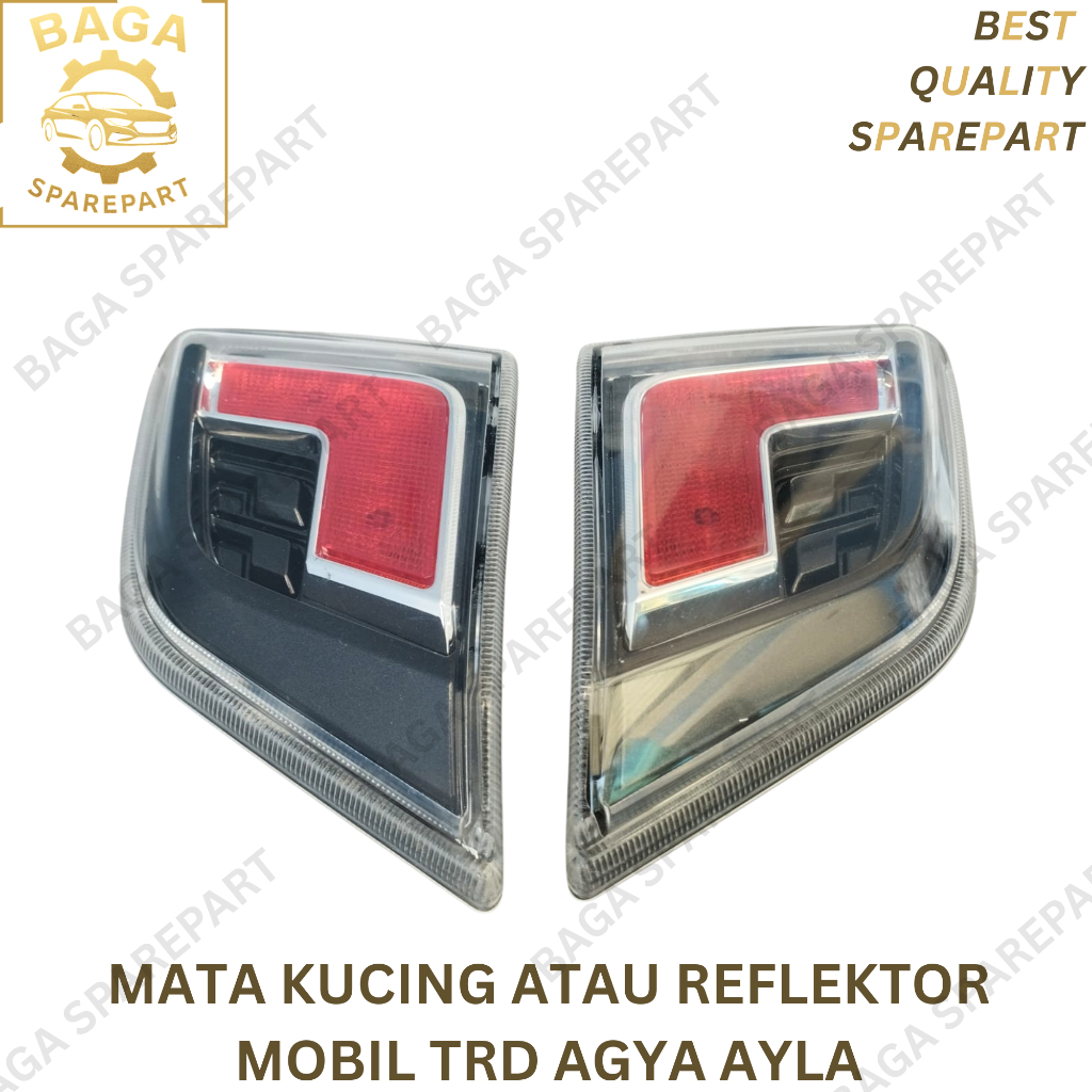 MATA KUCING ATAU REFLEKTOR MOBIL TRD AGYA AYLA