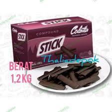 

COLATTA COKLAT STIK 1.2KG,COKLAT STIK COMPOUND TAHAN BAKAR DIOVEN