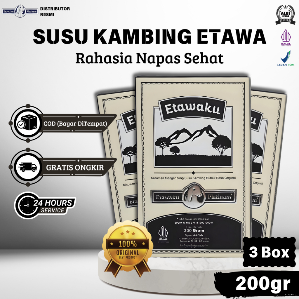 

3 BOX ETAWAKU - Rahasia Pasti Untuk Napas Sehat Atasi Masalah Pernapasan Batuk Asma Nyeri Dada