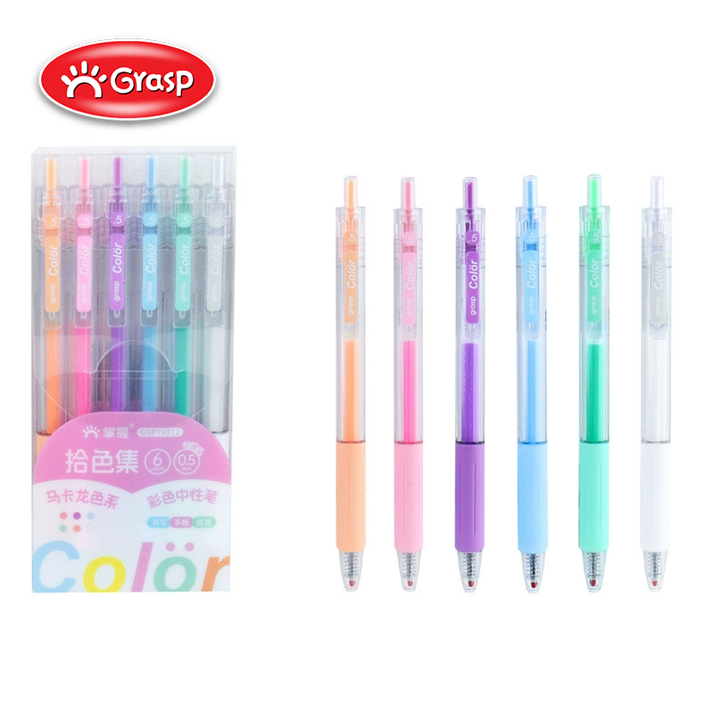 

GRASP Set Gel Pen Pulpen Gel Warna Smooth Fast Dry GPWS004