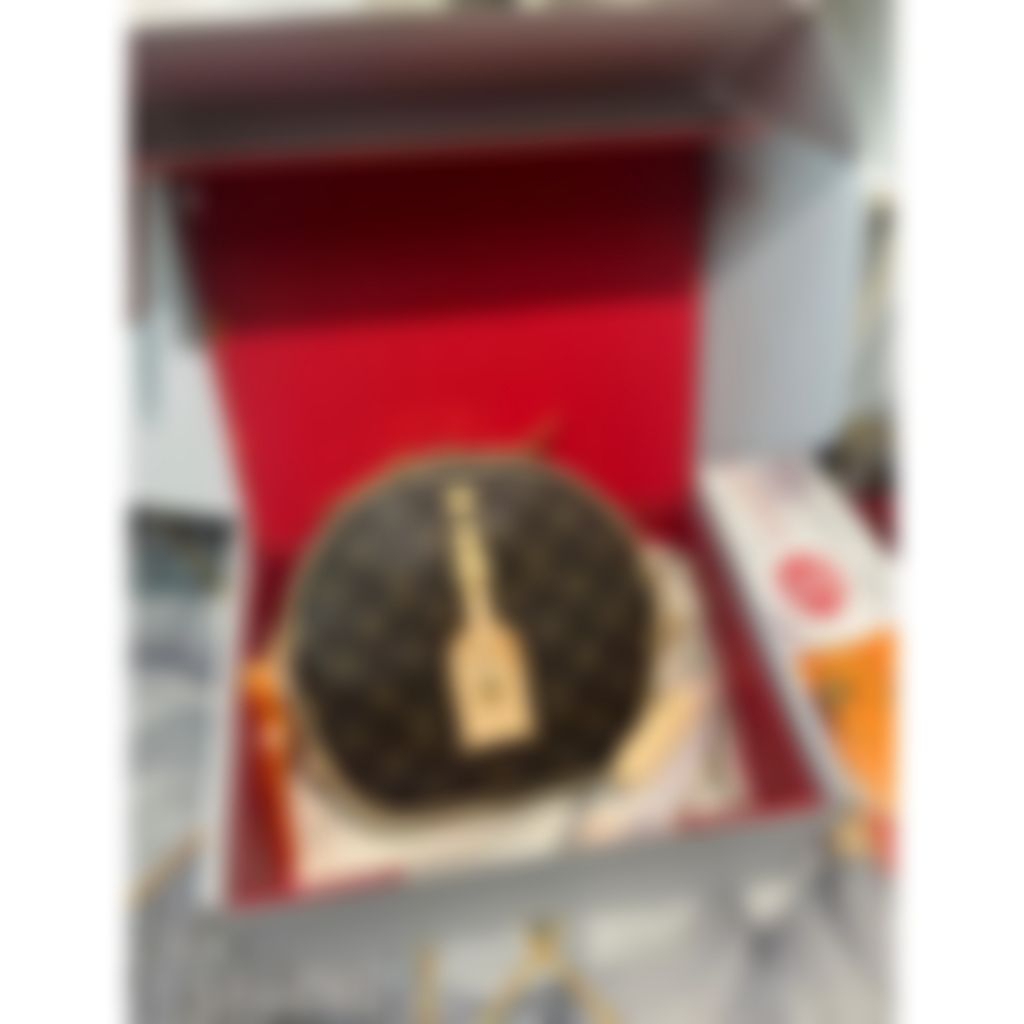 Tas Wanita Boite Bulat Slingbag Uk21cm Free box Double II Tas Import Kwalitas Mirror