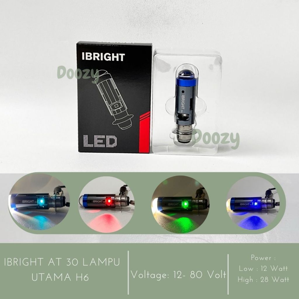 IBRIGHT AT 30 - Lampu Utama H6