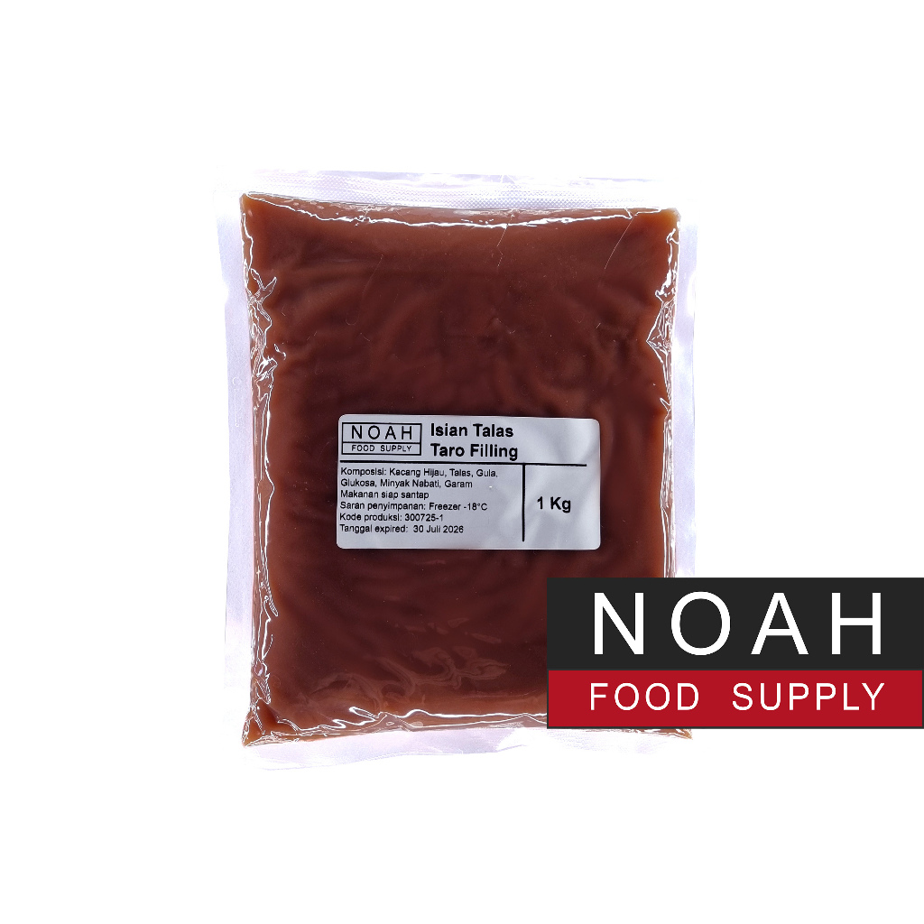 

FILLING TALAS 1KG - TARO PASTE 1 KG - ISIAN ROTI - TOPPING