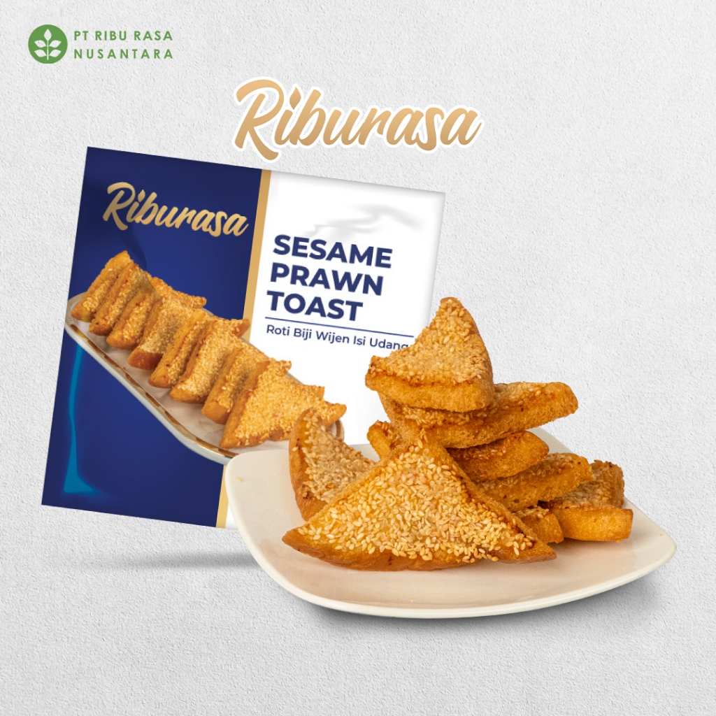 

Riburasa Sesame Prawn Toast 250Gr (8 Pcs)