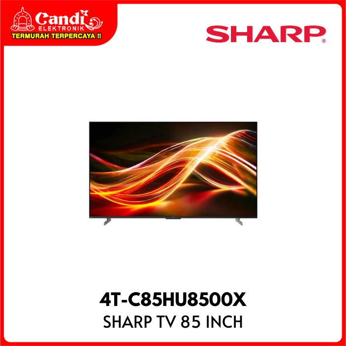 SHARP XLED Google TV 85 Inch Slim Bezel 4T-C85HU8500X