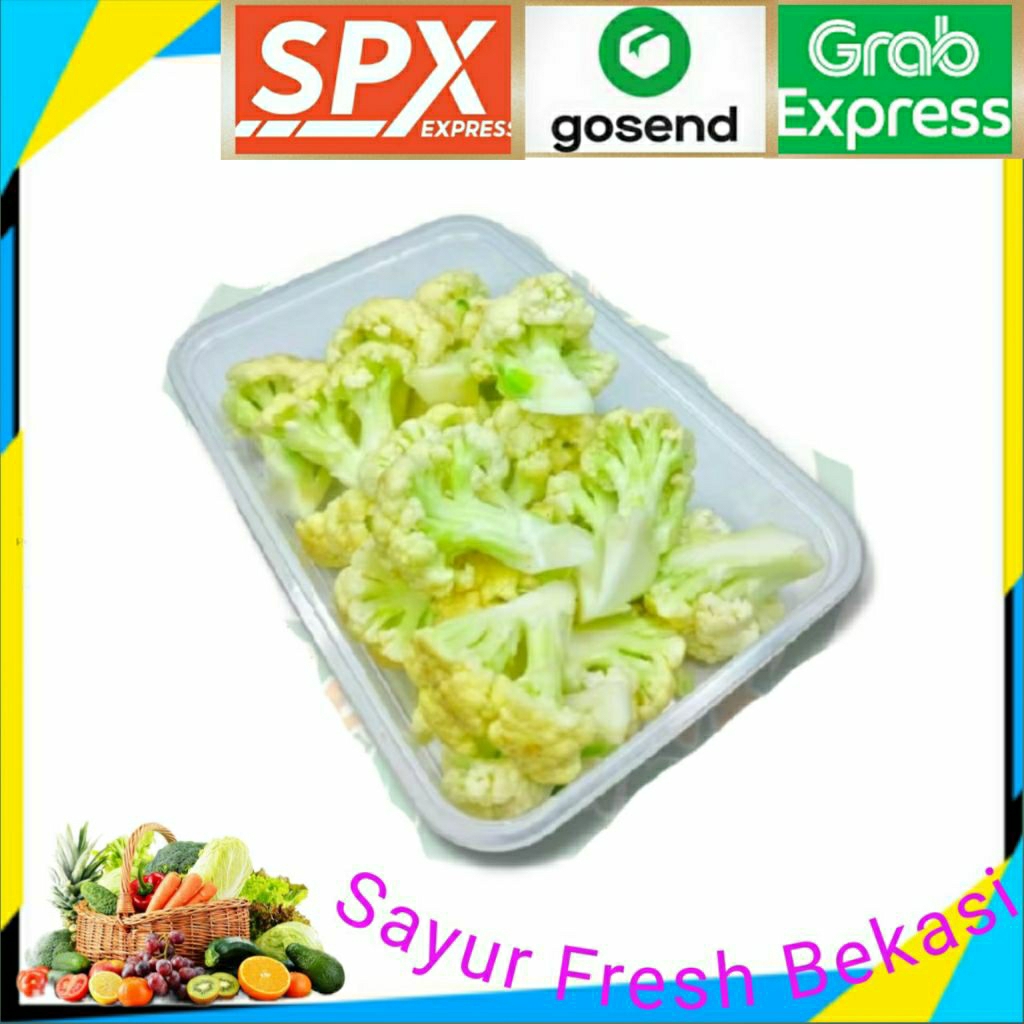 

Kembang Kol Potong 100g.