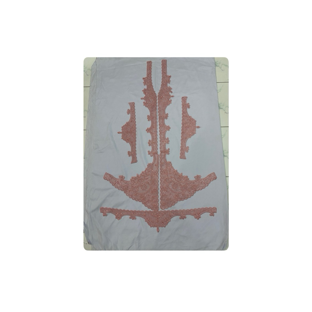 Renda Bordir Kebaya Encim ( renda saja )