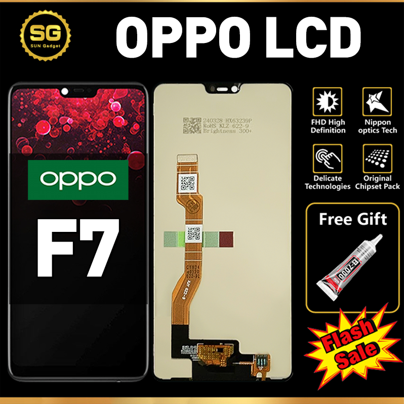 ORI LCD FOR OPPO F7 Original Fullset Asli For LCD hp OPPO F7 PRO Glass Touch Screen Digitizer