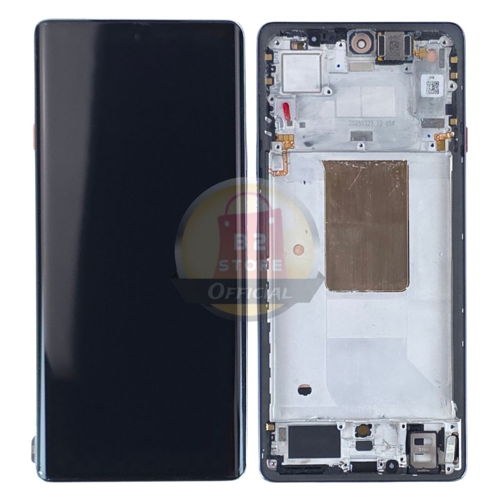 LCD TOUCHSCREEN FOR TECNO CAMON 40 PRO 5G CM7 ORIGINAL FULLSET (LAYAR AMOLED)