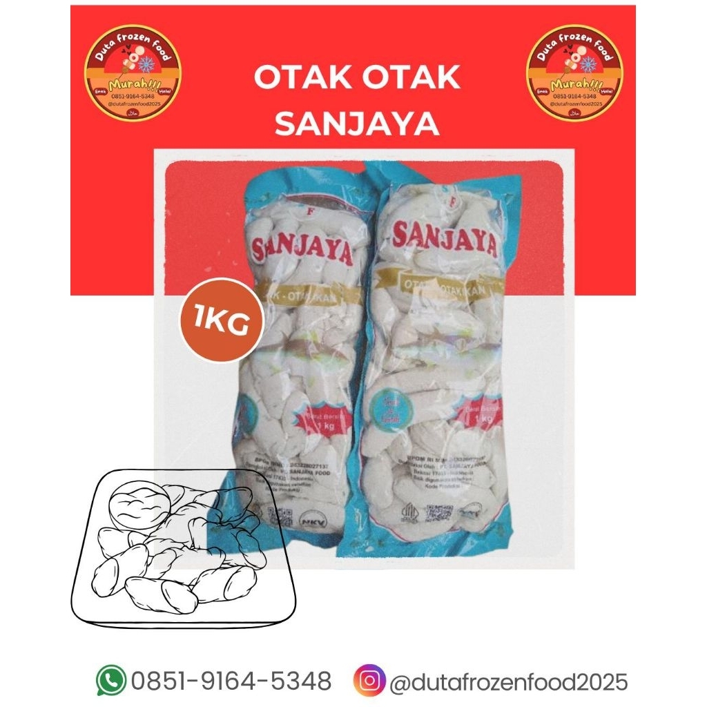 

otak otak sanjaya 1kg