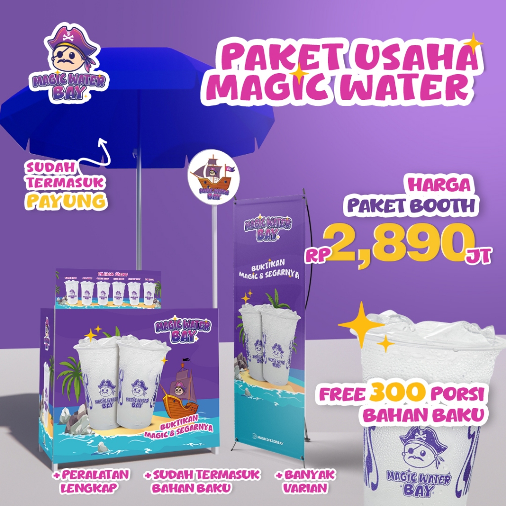 

Paket Usaha Magic Water Bay Langsung Siap Buka