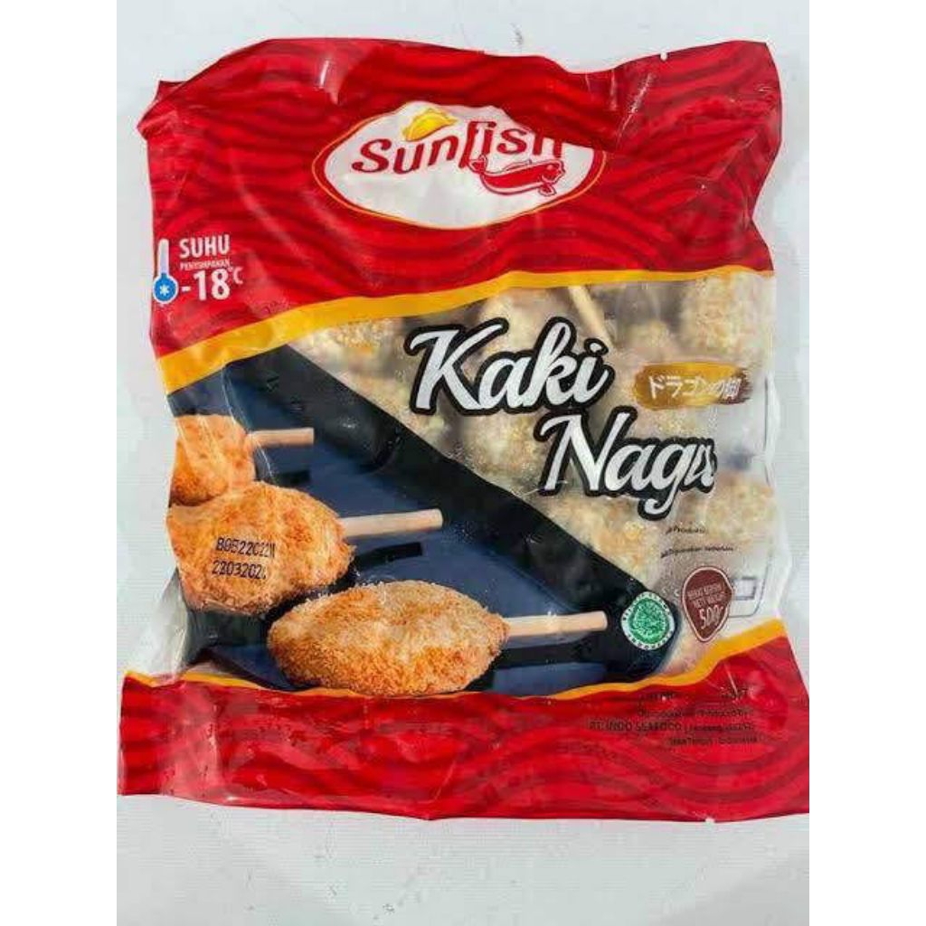 

Sunfish Kaki Naga 500gr (Frozen Food)