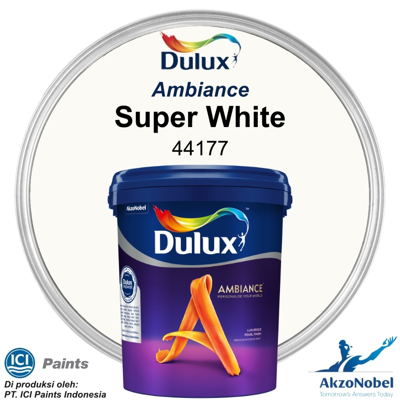 CAT DULUX AMBIANCE 20 LT - SUPER WHITE 44177