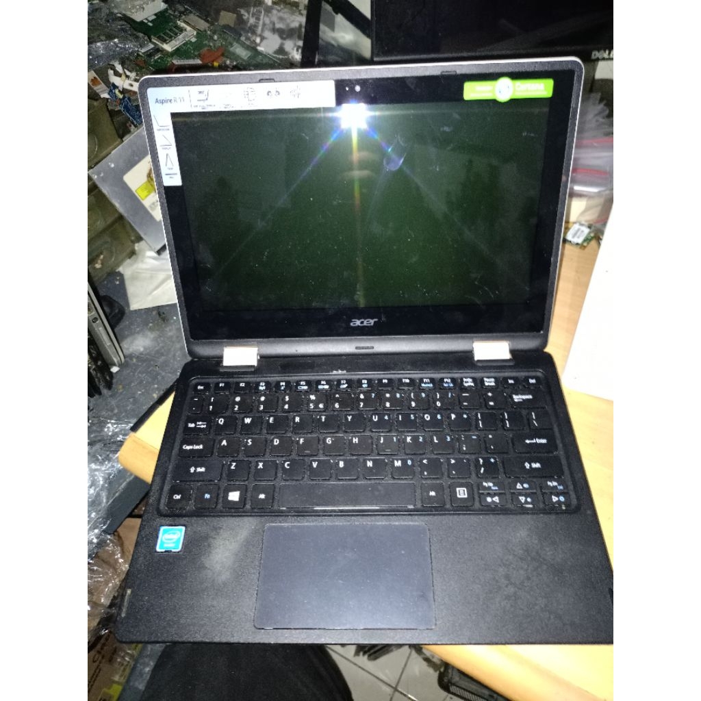 notbook Acer aspire r3 n15w5 kondisi mati