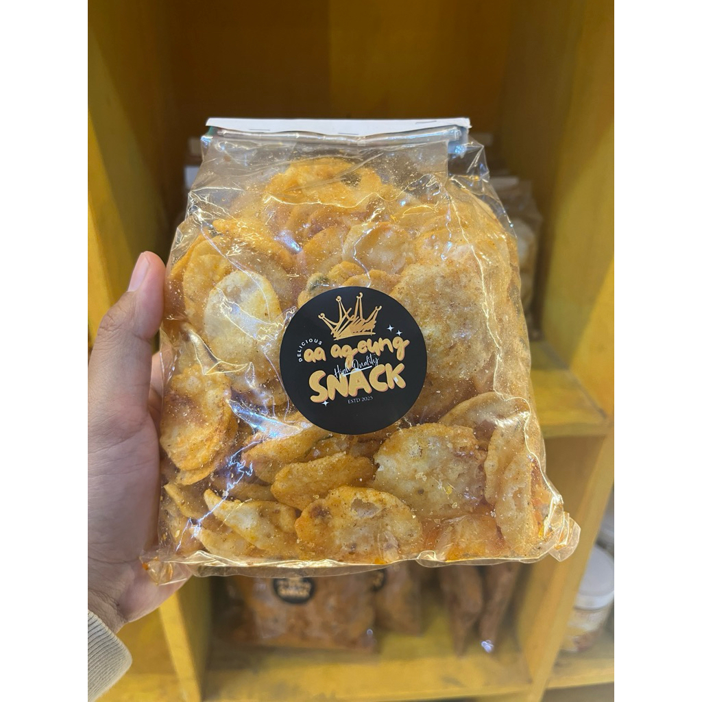 

KERIPIK CIRENG ( CIRENG KERING ) PEDAS ASIN 250gram