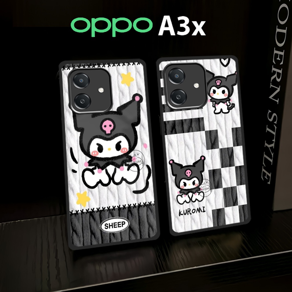 [MCK63] Softcase Glass Untuk Oppo A3X A5X A5i - Kesing Hp Oppo - Case Oppo