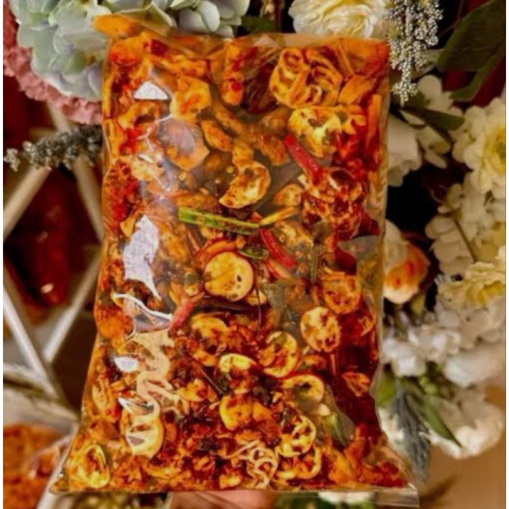 

krupuk seblak campur