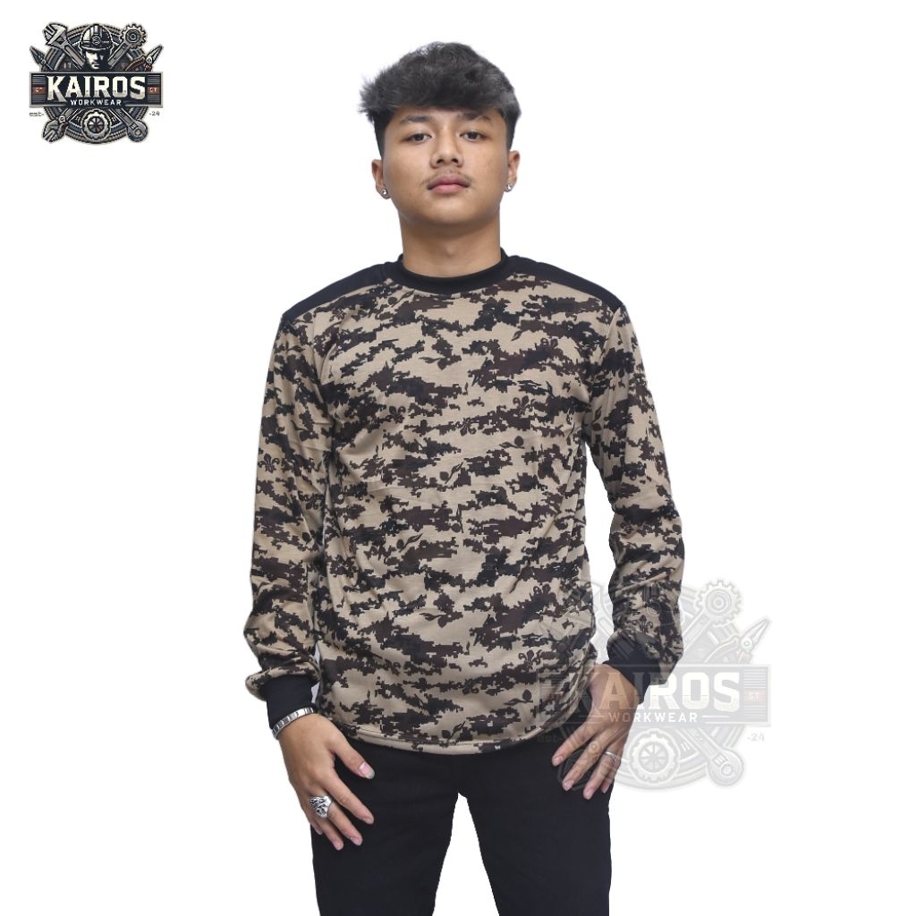 KAOS DECKER LORENG PRAMUKA LENGAN PANJANG KAOS PRAMUKA FULL LORENG