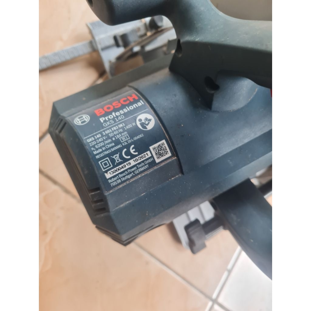 mesin serkel bosch gks140 mesin gergaji bosch circular saw sirkel kayu