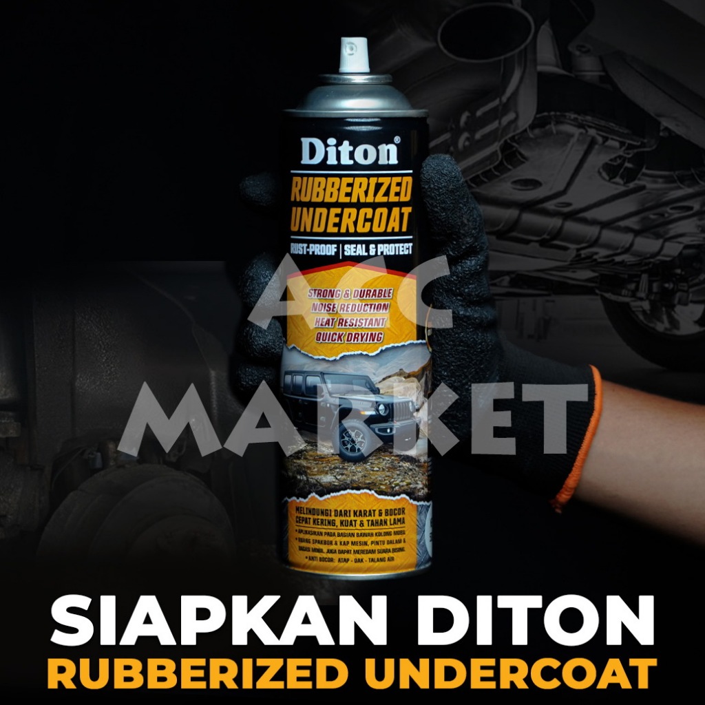 Kilau Holiday Pilox Diton Ruberized Undercoat Anti Karat Bawah Mobil Aspal Karet
