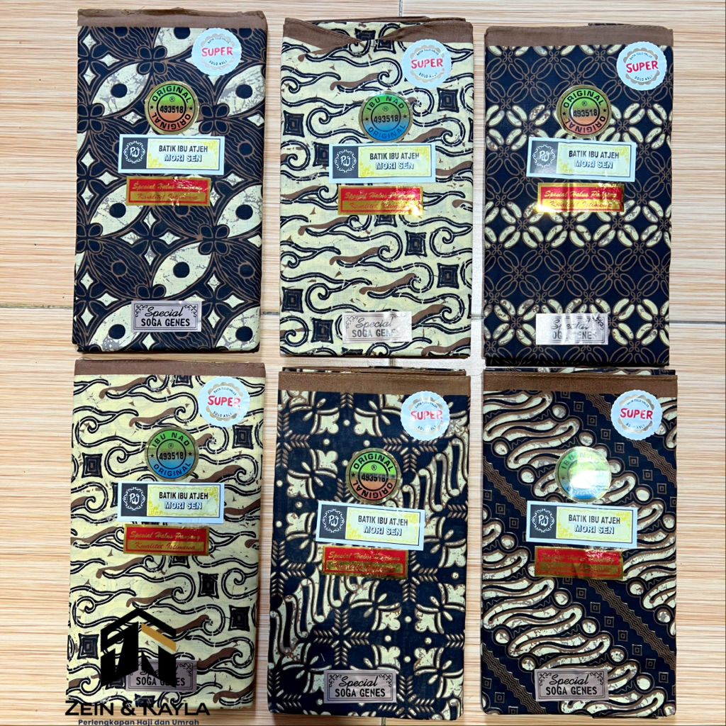 Kain Panjang Batik Ibu Atjeh Mori Sen Special Soga Genes ORIGINAL Kain Jarik Batik Ibu Atjeh Kain Ge