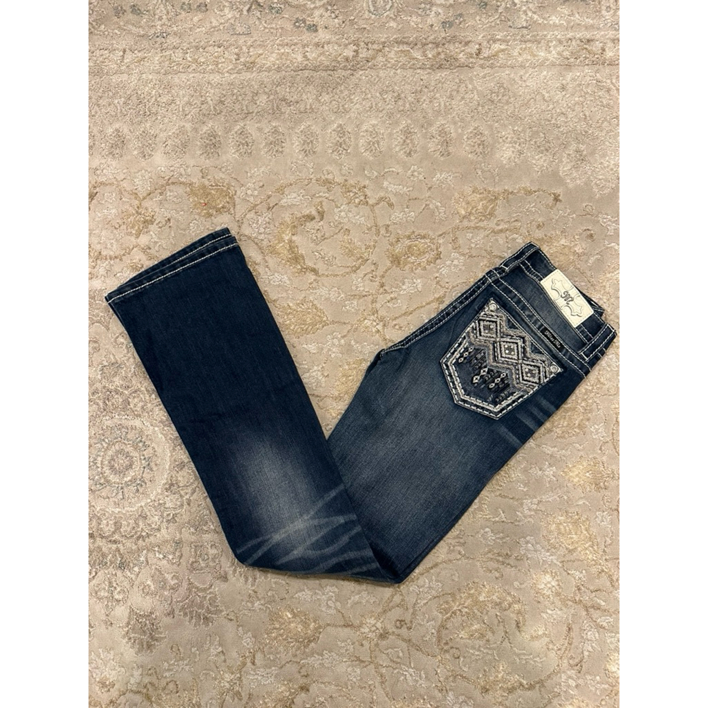 MISS ME JEANS SIZE 27 WOMEN BOOT CUT
