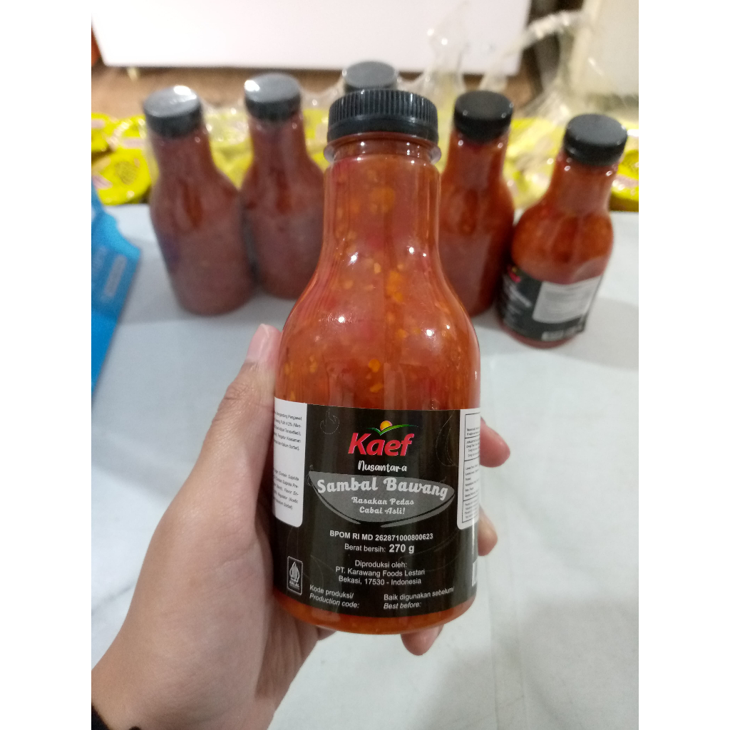 

SAMBAL BAWANG KAEF KEMASAN 270ML