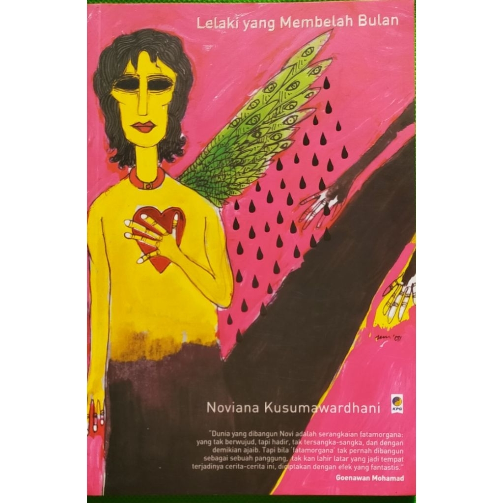 Lelaki yang Membelah Bulan - Karya: Noviana Kusumawardhani - Penerbit: KPG (Kepustakaan Populer Gram