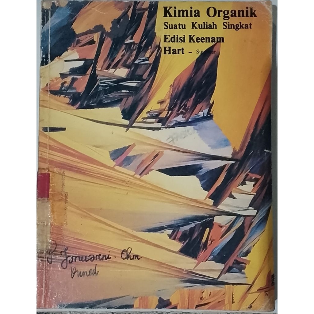 BUKU KIMIA ORGANIK SUATU KULIAH SINGKAT EDISI KEENAM BEKAS ORIGINAL