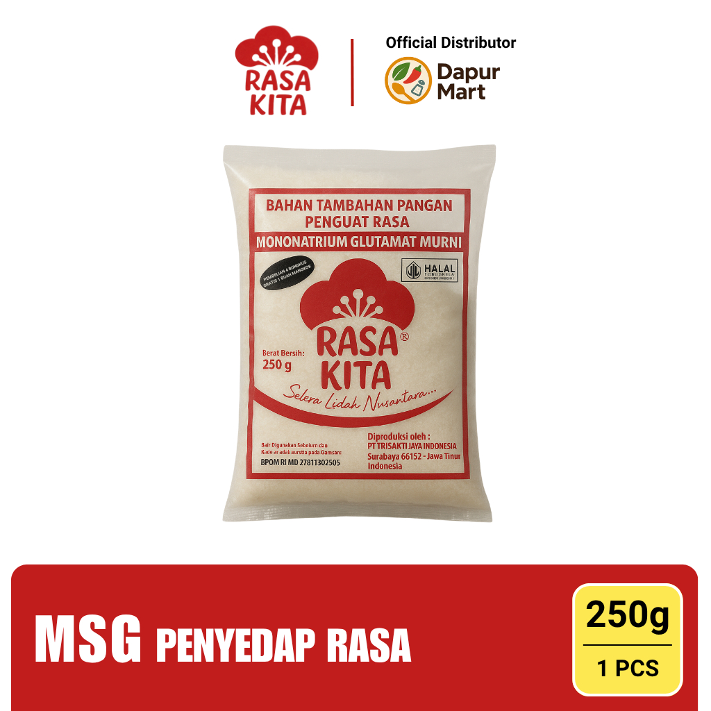 

Rasa Kita Penyedap Rasa MSG (Micin) 250g