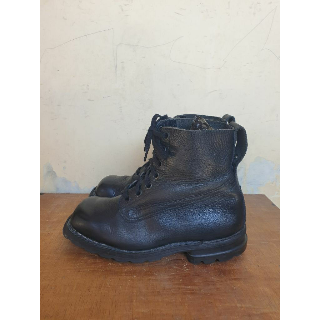 Sepatu Boots Army Vintage Swedia Military 1985 Combat