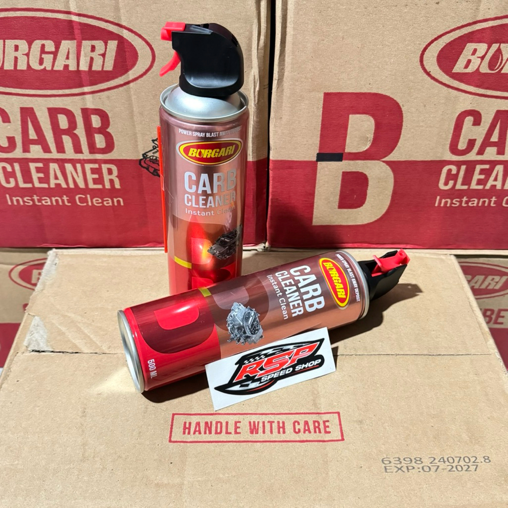 CARBURATOR CLEANER BURGARI CARBU CLEAN PEMBERSIH KARBURATOR BURGARI INJECTOR CLEANER 500 ML ORIGINAL