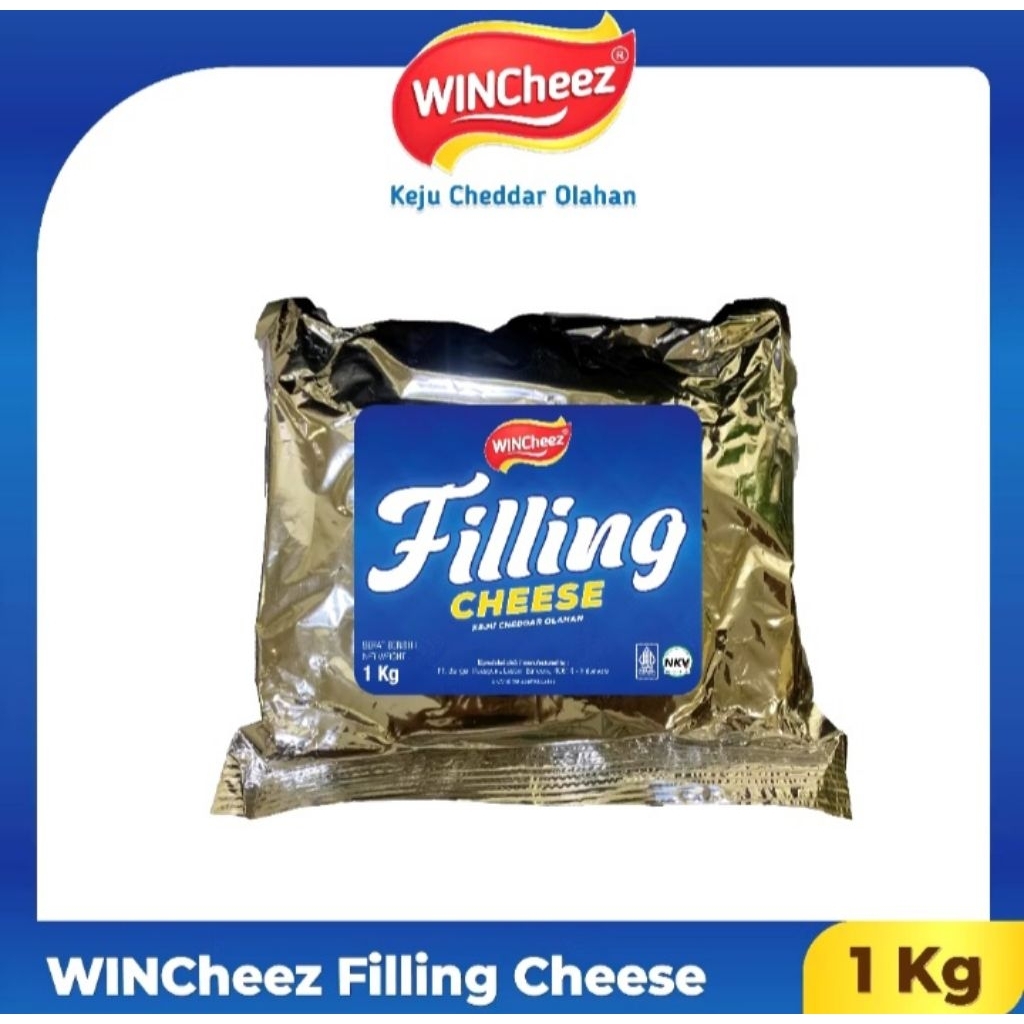 

WINcheez Filling Cheese Keju Oles 1 kg