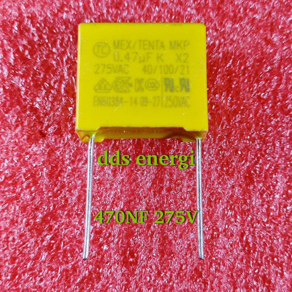 Kapasitor 470N 0.47uf 474K 250V 275V