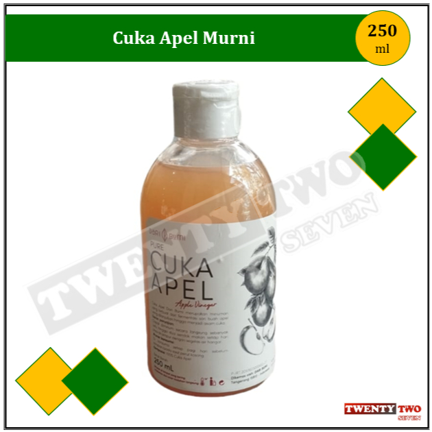

[6 X]Dari Bumi Cuka Apel 250 ml
