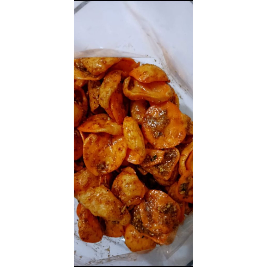 

KERUPUK SEBLAK KERING BUMBU KACANG 500 Gram