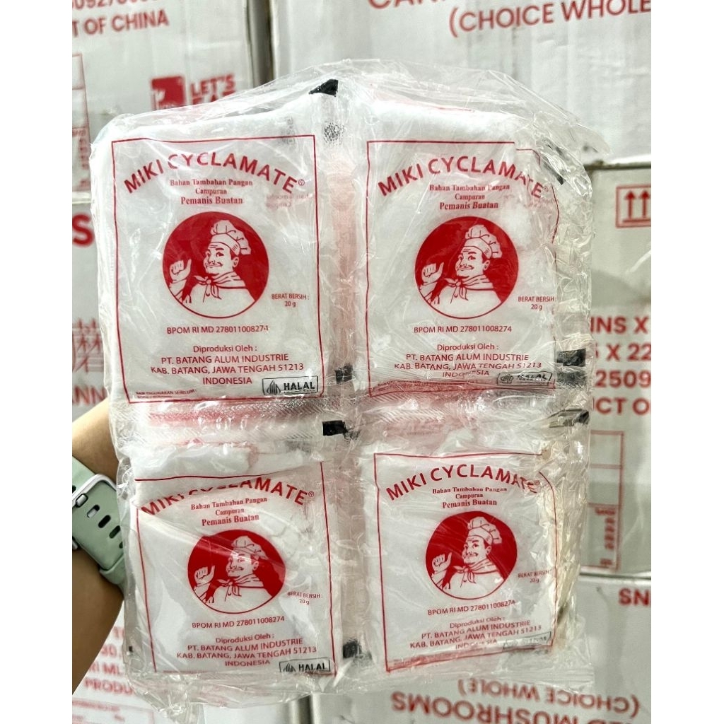 

Sarimanis Miki Cyclamate / Pemanis Buatan 20 gr/pcs