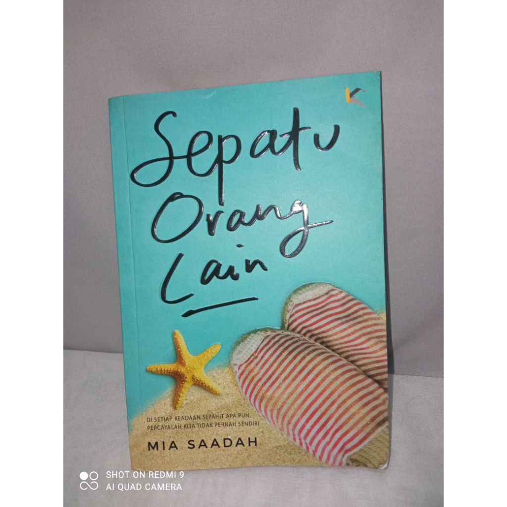 Preloved ORIGINAL Novel Sepatu Orang Lain by Mia Saadah Bekas Penerbit Katadepan Second Unhaul PL Bu