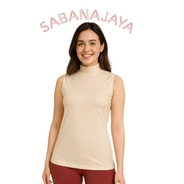Manset Buntung Inner Kaos Wanita Tanpa Lengan Baju Dalaman Wanita  Oversize Rayon spandek Premium